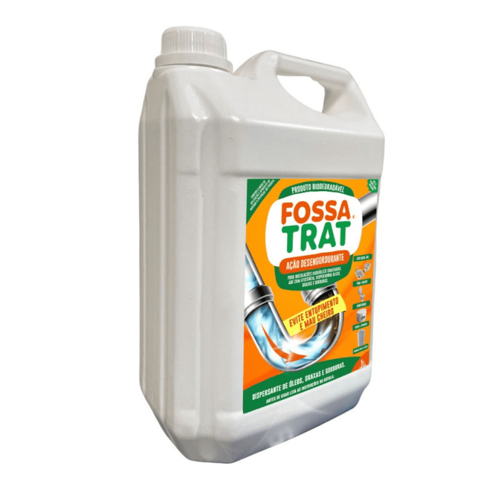 FOSSA TRAT- AÇÃO DESENGORDURANTE - 5 LITROS