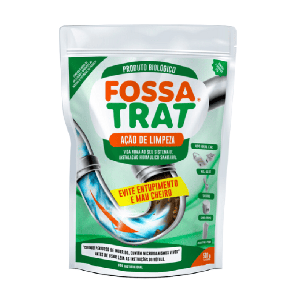 FOSSA TRAT - AÇÃO DE LIMPEZA - PACOTE 500 G