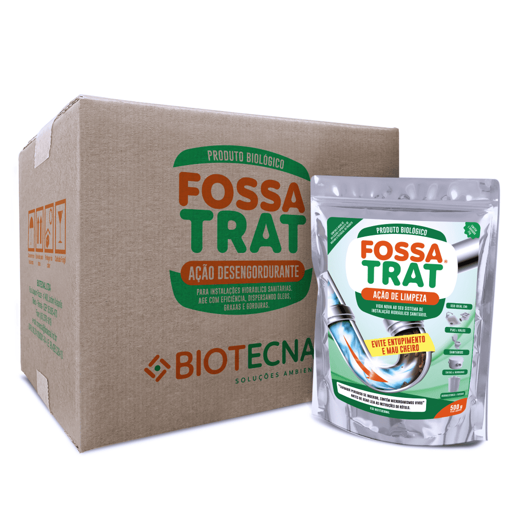 FOSSA TRAT-AÇÃO DE LIMPEZA-PACOTE 500 G-CX.24 UN