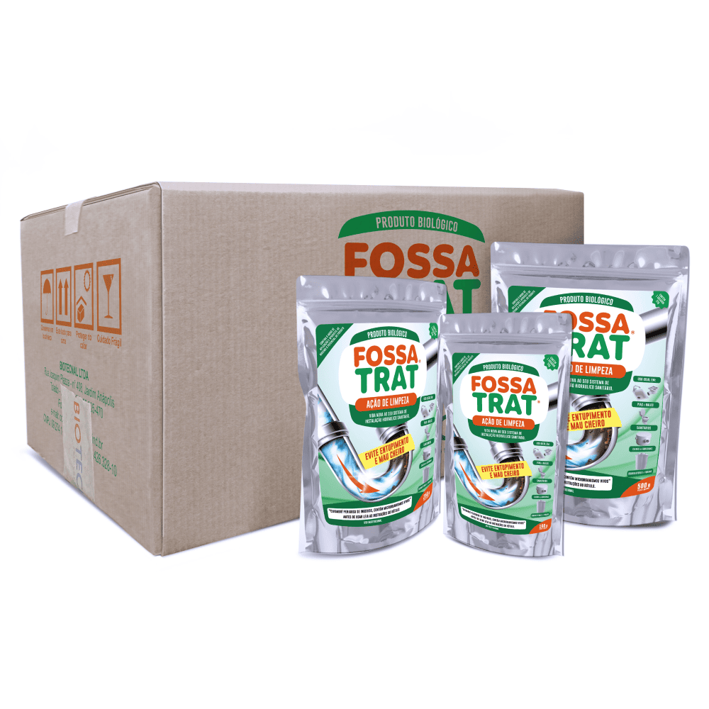 FOSSA TRAT-AÇÃO LIMPEZA-CX.M10X100G+10X250G+5X500G