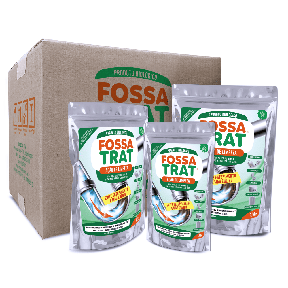 FOSSA TRAT-AÇÃO LIMPEZA-C.M10X100G+20X250G+12X500G