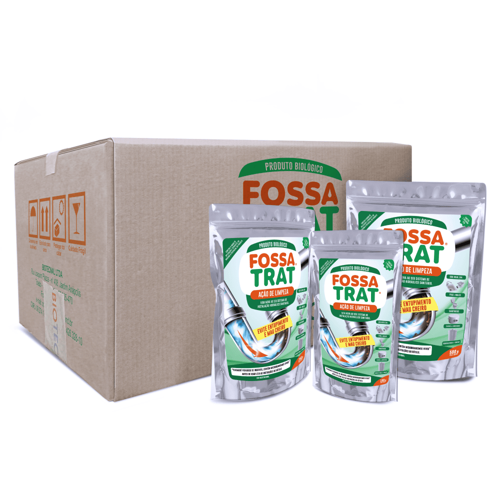 FOSSA TRAT-AÇÃO DE LIMPEZA-PACOTE 100 G-CX.25 UN